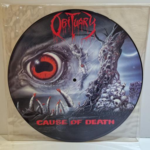 OBITUARY Cause of death 12" picture disc LP. RO93708