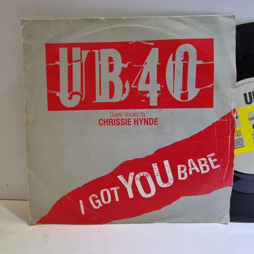 UB40 I got you babe 7" single. DEP20