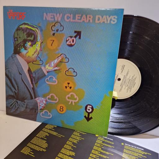 THE VAPORS New clear days 12" vinyl LP. UAG30300