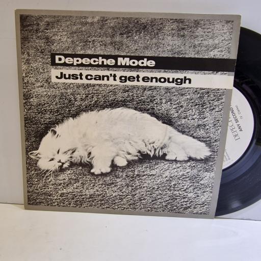 DEPECHE MODE Just can't get enough 7" single. MUTE016