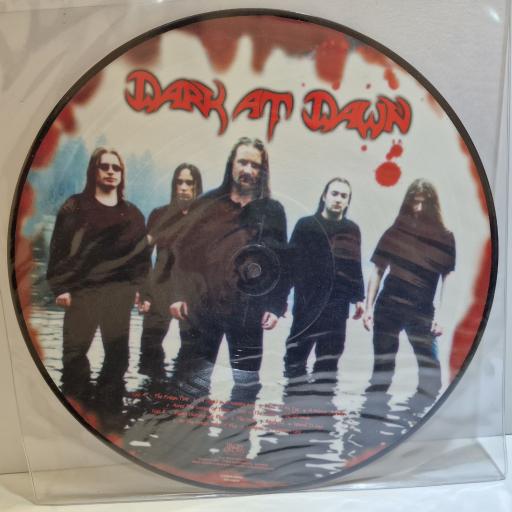 DARK AT DAWN Crimson Frost 12" limited edition picture disc LP.