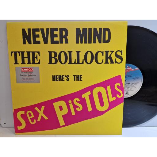 SEX PISTOLS Never Mind The Bollocks Here's The Sex Pistols 12" vinyl LP. 724384280215