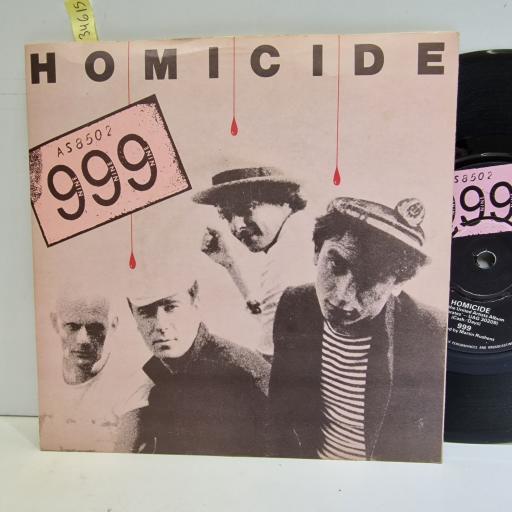 999 Homicide 7" single. UP36467