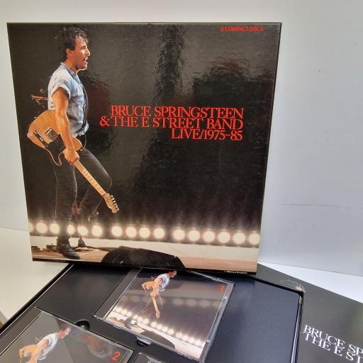 BRUCE SPRINGSTEEN & THE E STREET BAND Live / 1975-85 3x CD box set. COL4502272