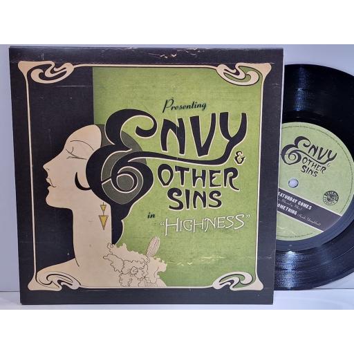 ENVY & OTHER SINS Highness 7" single. 60251762716