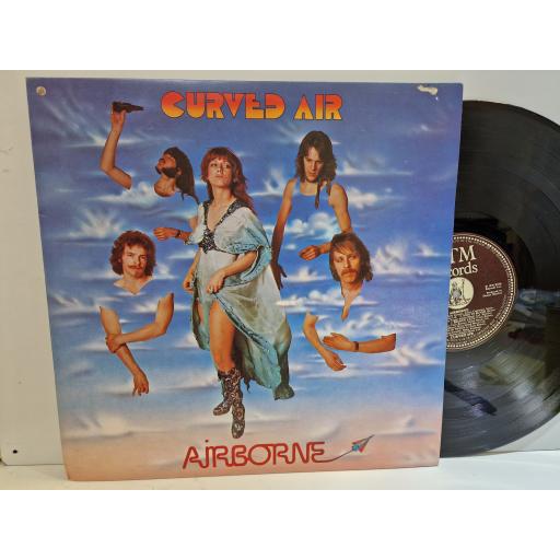 CURVED AIR Airborne 12" vinyl LP. BTM1008