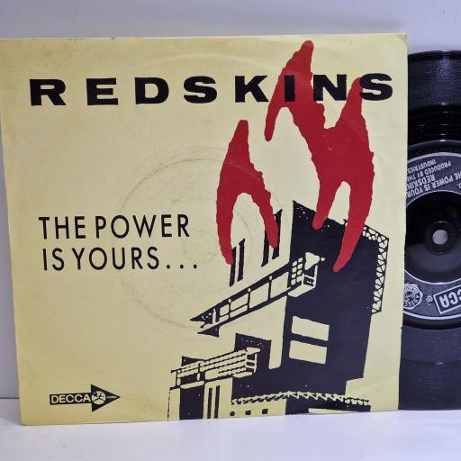 REDSKINS The power is yours 7" single. F3