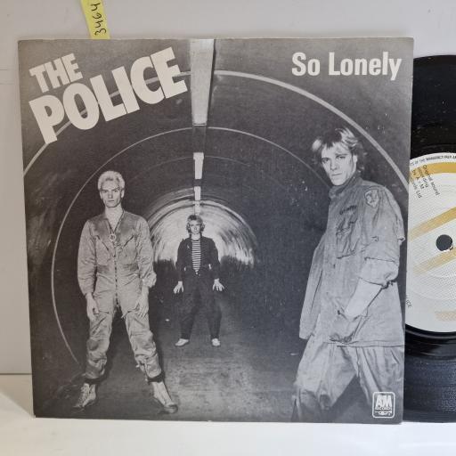 THE POLICE So lonely 7" single. AMS7402
