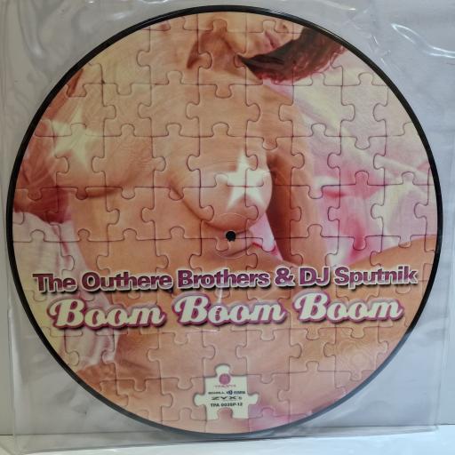 THE OUTHERE BROTHERS & DJ SPUTNIK Boom boom boom 12" picture disc. TPA0035P-12