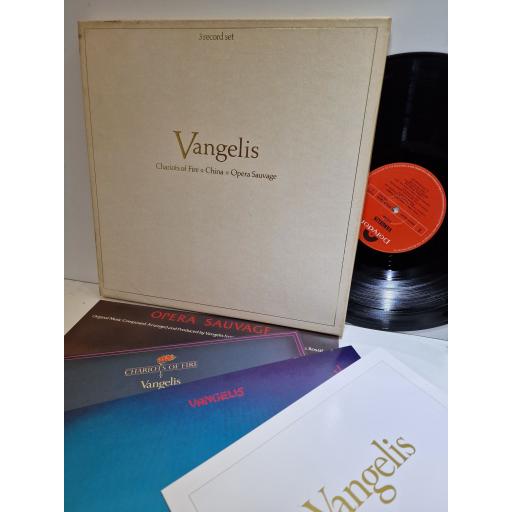 VANGELIS Chariots Of Fire China Opera Sauvage 3x12" vinyl LP box set. 2675232