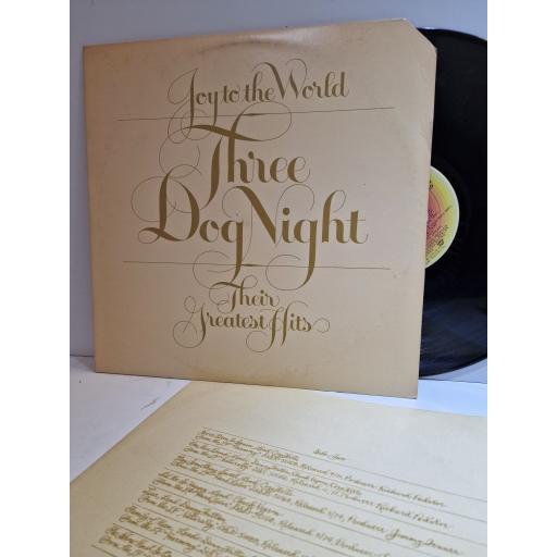 THREE DOG NIGHT Joy To The World - Their Greatest Hits 12" vinyl LP. DSD-50178