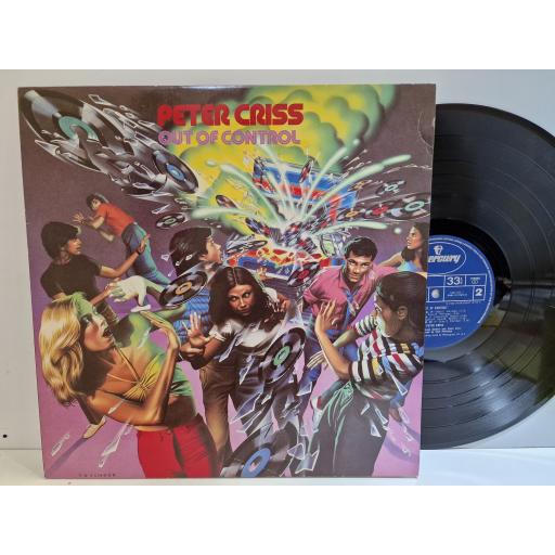 PETER CRISS Out of control 12" vinyl LP. 6302065