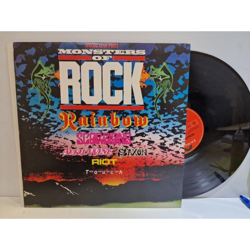 VARIOUS FT. RAINBOW, SCORPIONS, APRIL WINE, TOUCH Monsters of rock (various artists compilation) 12" vinyl LP. 2488810