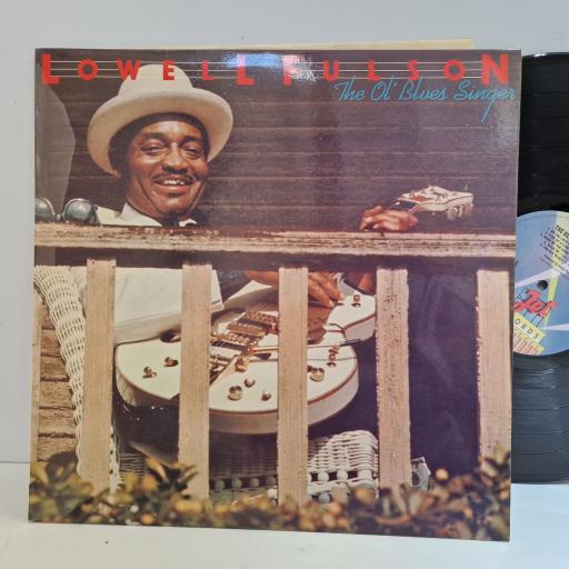 LOWELL FULSON The ol' blues singer 12" vinyl LP. JETLP09