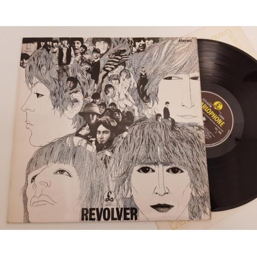 THE BEATLES, Revolver Stereo. Yellow and black label. PCS7009