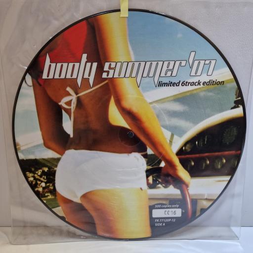 VARIOUS FT. CAPTAIN KOOK & PAPA WINNIE, SARAH & DIANA KING, TWINZZ, EXIS-TENCE Booty Summer '07 12" limited edition picture disc LP. FK77120P-12