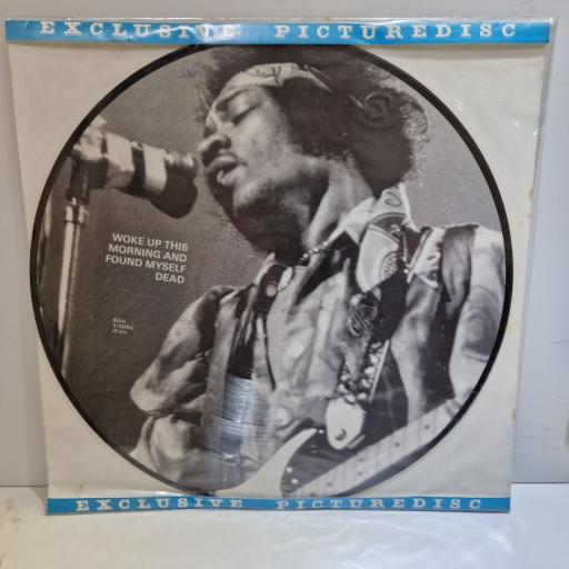 JIMI HENDRIX Woke up this morning and found myself dead 12" picture disc LP. 83004