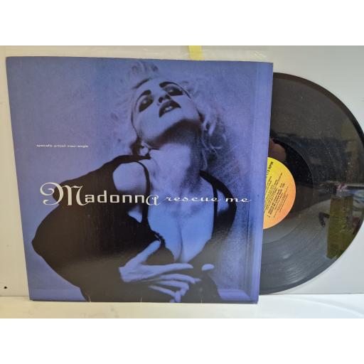 MADONNA Rescue me 12" maxi-single. 921813-0