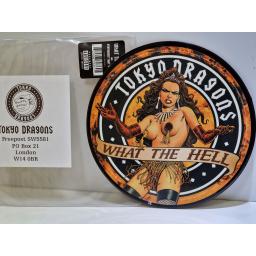 TOKYO DRAGONS What the hell 7" picture disc single. IS883