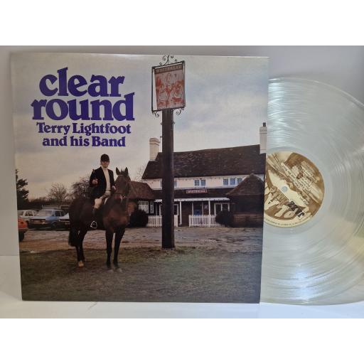 TERRY LIGHTFOOT AND HIS BAND Clear round 12" vinyl LP. PLJ003