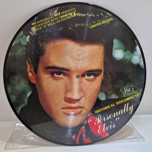ELVIS PRESLEY Historical documentary "Personally Elvis" Vol 1 12" limited edition Picture disc LP. PD20098