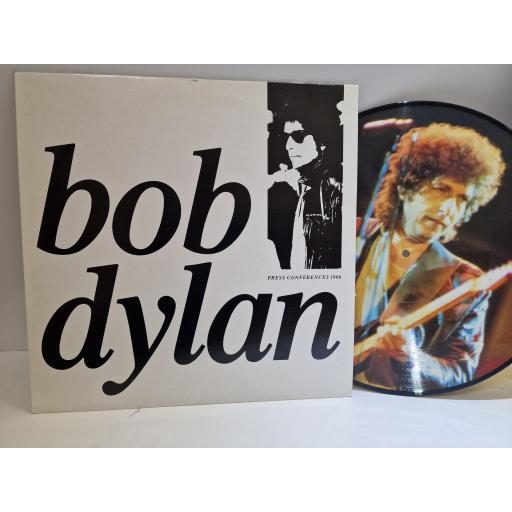 BOB DYLAN Press conferences 1986 12" picture disc LP. HEARTS OF FIVE