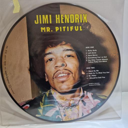 JIMI HENDRIX Mr. Pitiful 12" picture disc LP. PD201019
