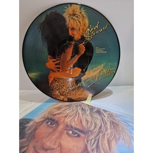 ROD STEWART Blondes have more fun 12" Picture disc LP. BSP3276