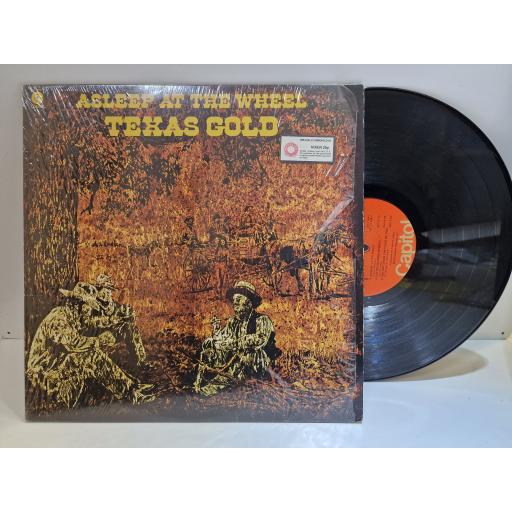 ASLEEP AT THE WHEEL Texas gold 12" vinyl LP. ST-11441