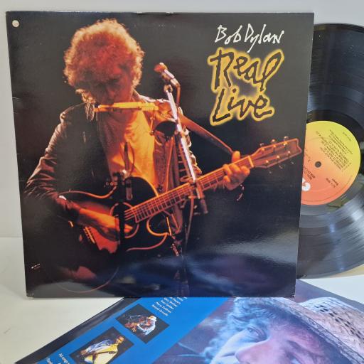 BOB DYLAN Real live 12" vinyl LP. CBS26334