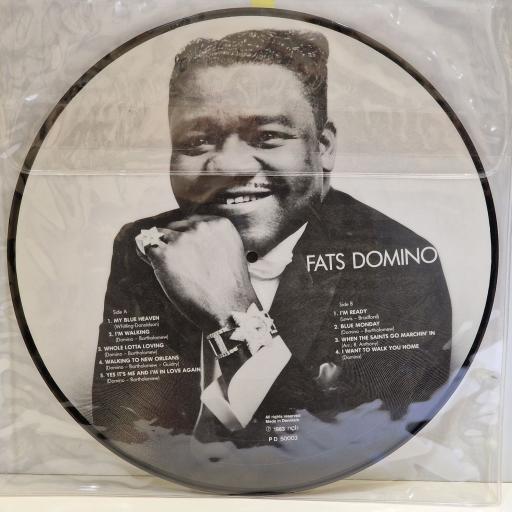FATS DOMINO Fats Domino 12" picture disc LP. PD50003