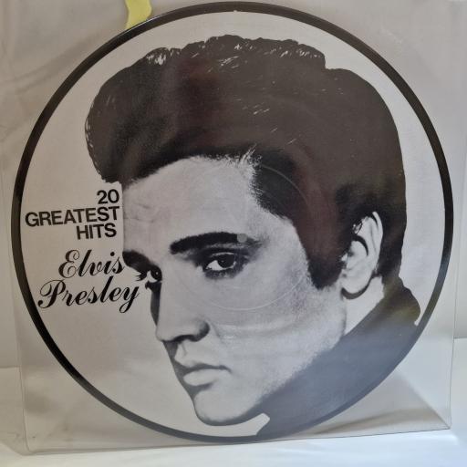 ELVIS PRESLEY 20 Greatest Hits 12" Picture disc LP. PD20002