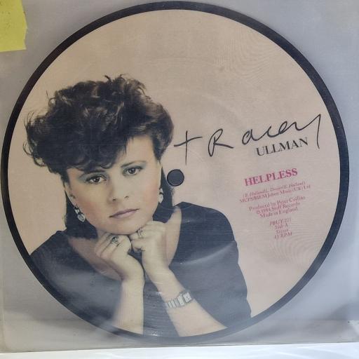 TRACEY ULLMAN Helpless 7" picture disc single. PBUY211