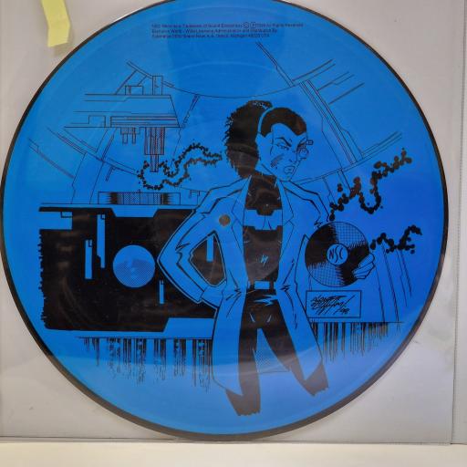 VARIOUS FT. SHAKE, UNDERGROUND RESISTANCE, KEVIN SAUNDERSON NSC 12" picture disc LP. NSC-1