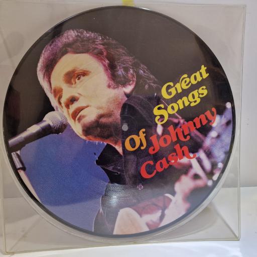 JOHNNY CASH Great songs of Johnny Cash 12" Picture disc LP. PD50004