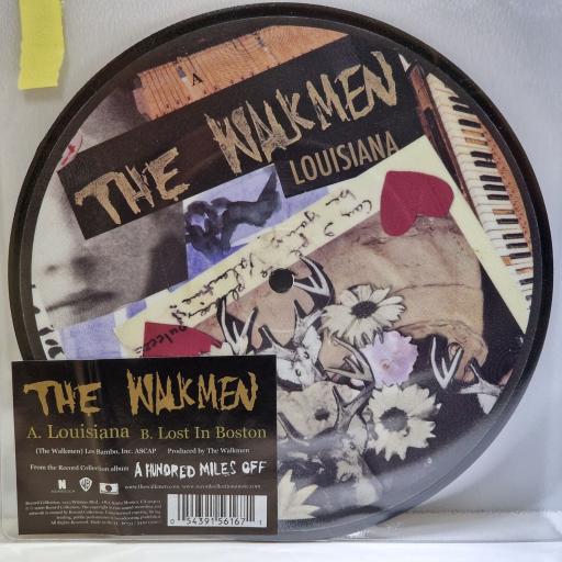 THE WALKMAN Louisiana 7" picture disc single. 054391561671