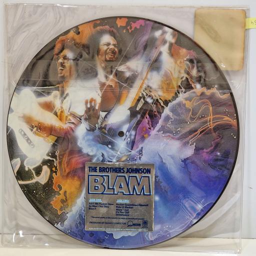 THE BROTHERS JOHNSON Blam 12" limited edition picture disc LP. PR4714