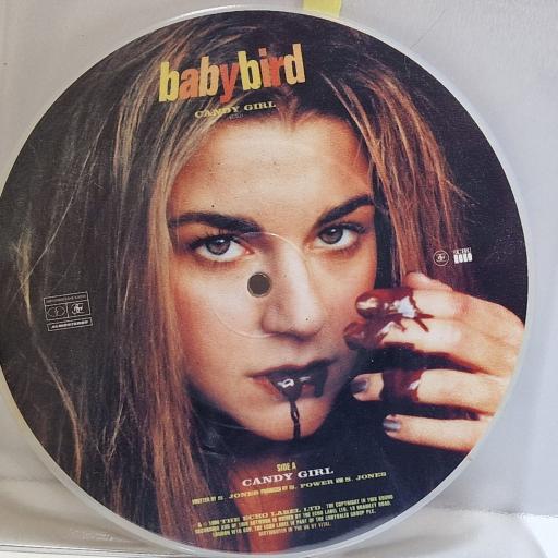 BABYBIRD Candy girl 7" picture disc single. ECS31