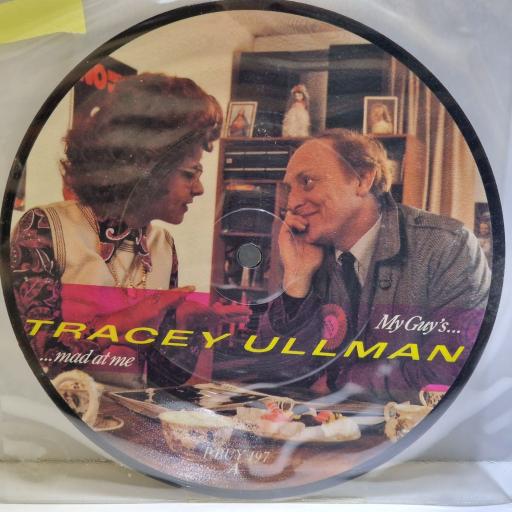 TRACEY ULLMAN My guy's mad at me 7" picture disc single. PBUY197