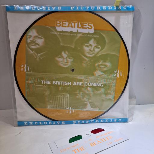 THE BEATLES The British Are Coming 12" Limited Edition 3D Picture disc LP. PD83010