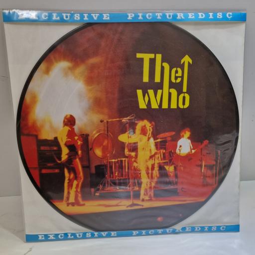THE WHO Who Rocks Harder? 12" Picture disc LP. PD83009