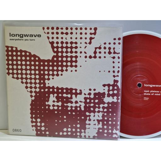 LONGWAVE Everywhere you turn 7" picture disc single. LWAVE03