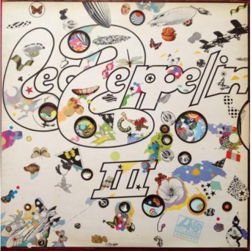 LED ZEPPELIN Led Zeppelin 3 III, THREE. 2401-002 DIE CUT GATEFOLD SLEEVE WITH WHEEL