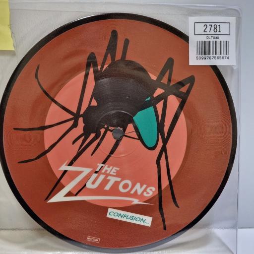 THE ZUTONS Confusion 7" picture disc single. DLT030