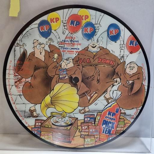 VARIOUS FT. KC & THE SUNSHINE BAND, WHAM, CYNDI LAUPER, PAUL YOUNG KP Friar's Party Picture Disc 7" picture disc EP. SSP12164