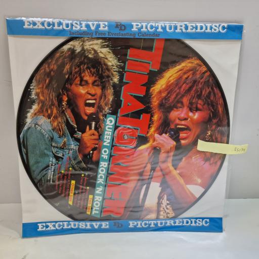 TINA TURNER Queen of rock n' roll 12" Picture disc LP. PD83011