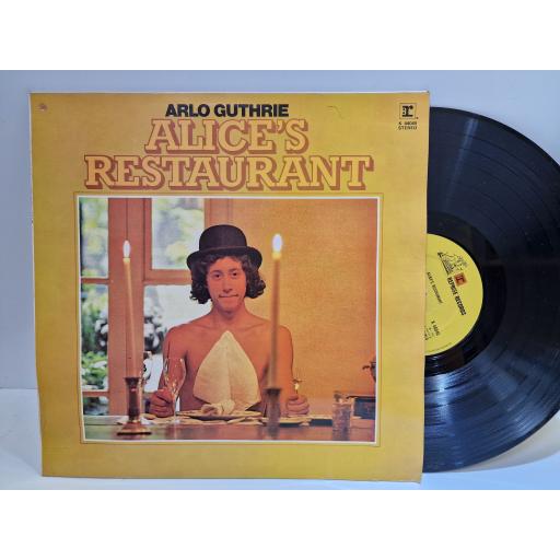 ARLO GUTHRIE Alice's restaurant 12" vinyl LP. K44045