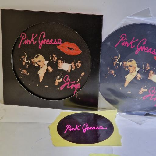 PINK GREASE Strip 7" picture disc single. MUTE325