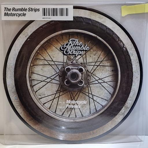 THE RUMBLE STRIPS Motorcycle 7" picture disc single. 60251727126-5