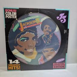THE JACKSON 5 Michael Jackson and the Jackson 5 14 Greatest Hits 12" picture disc LP. 6099ML